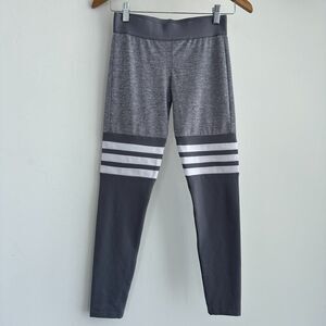 Bombshell Sportswear Leggings Womens Medium Gray Thigh High Sock Heather